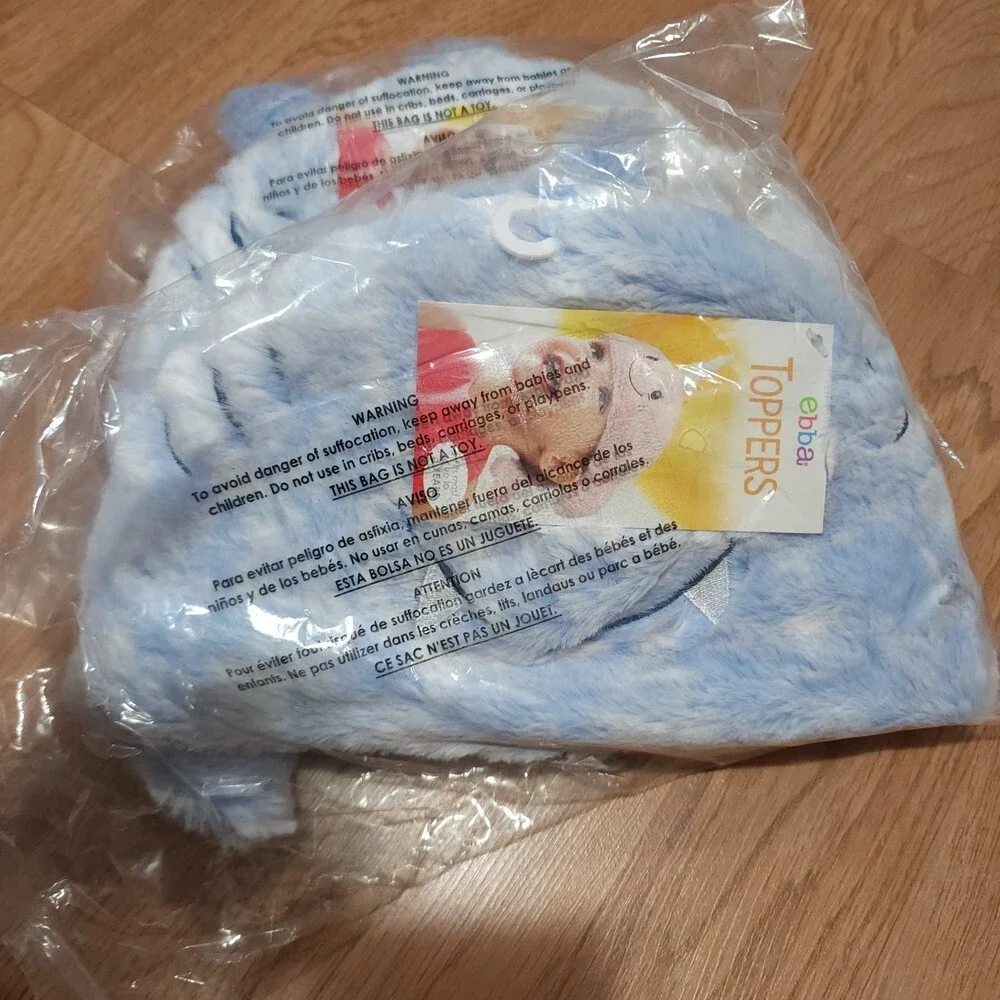 Aurora World Nora Narwhal Plush Topper in Blue Baby & Infant